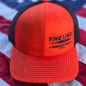 Orange | Black Fine Line Hat